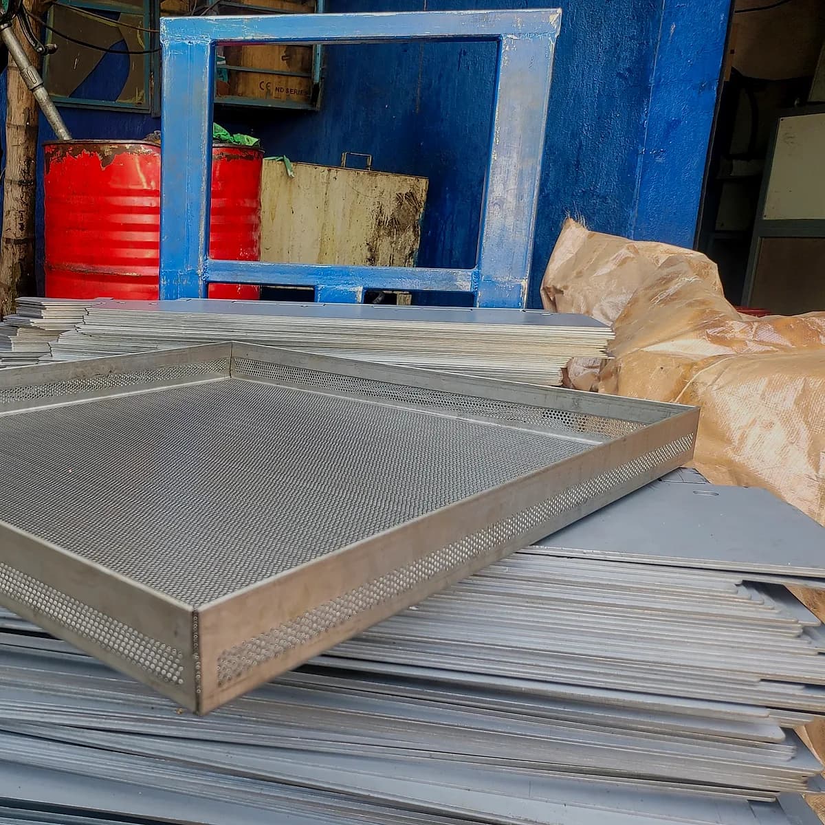 Custom Perforated Tray