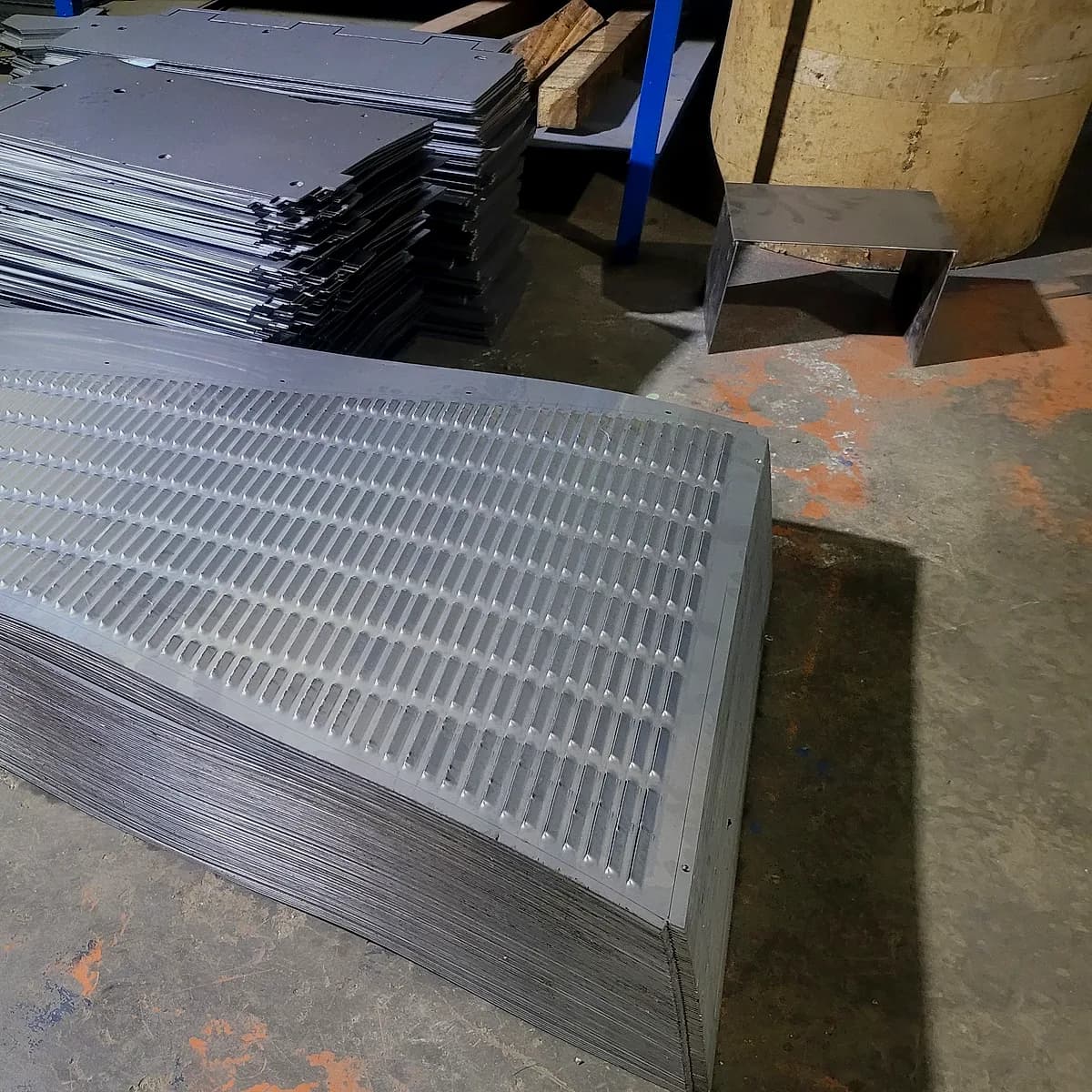 Louver CNC Perforated Sheet