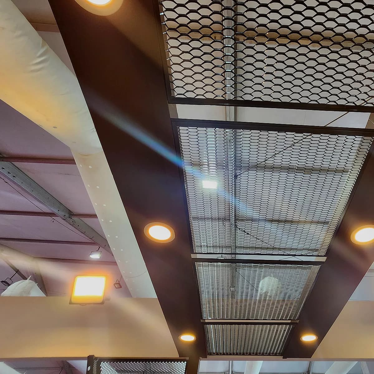 Expanded Metal Roof Ceiling